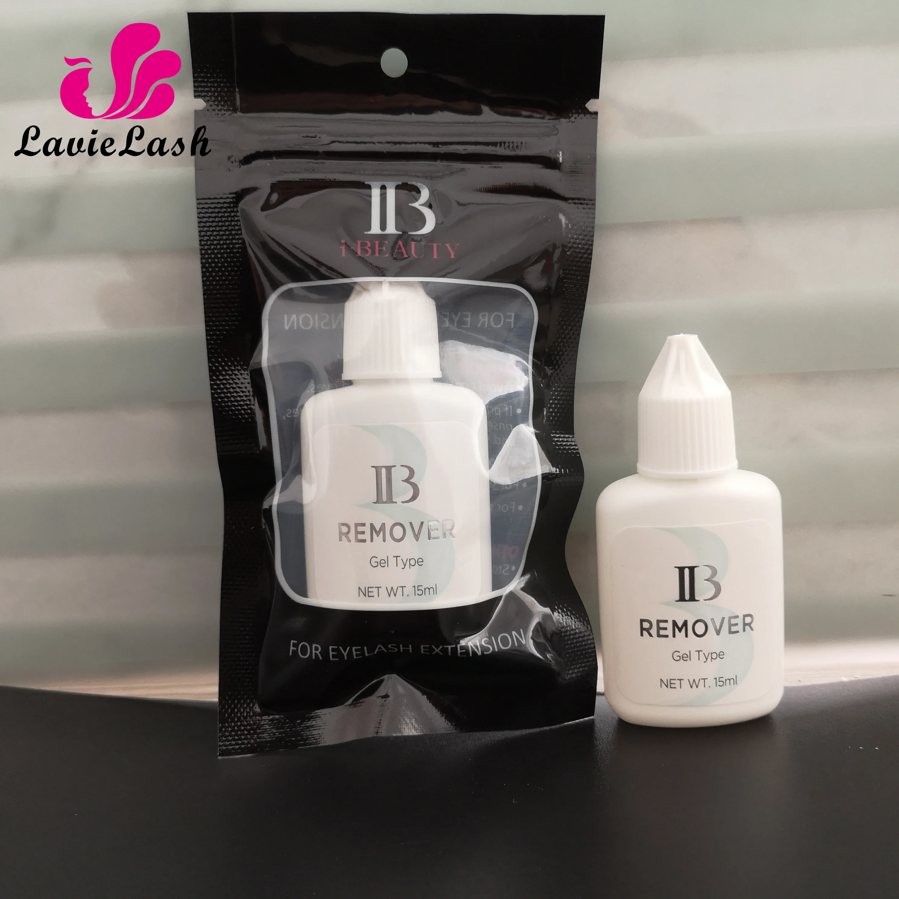 1 флакон прозрачного геля ibeauty IB для удаления клея наращивания ресниц из