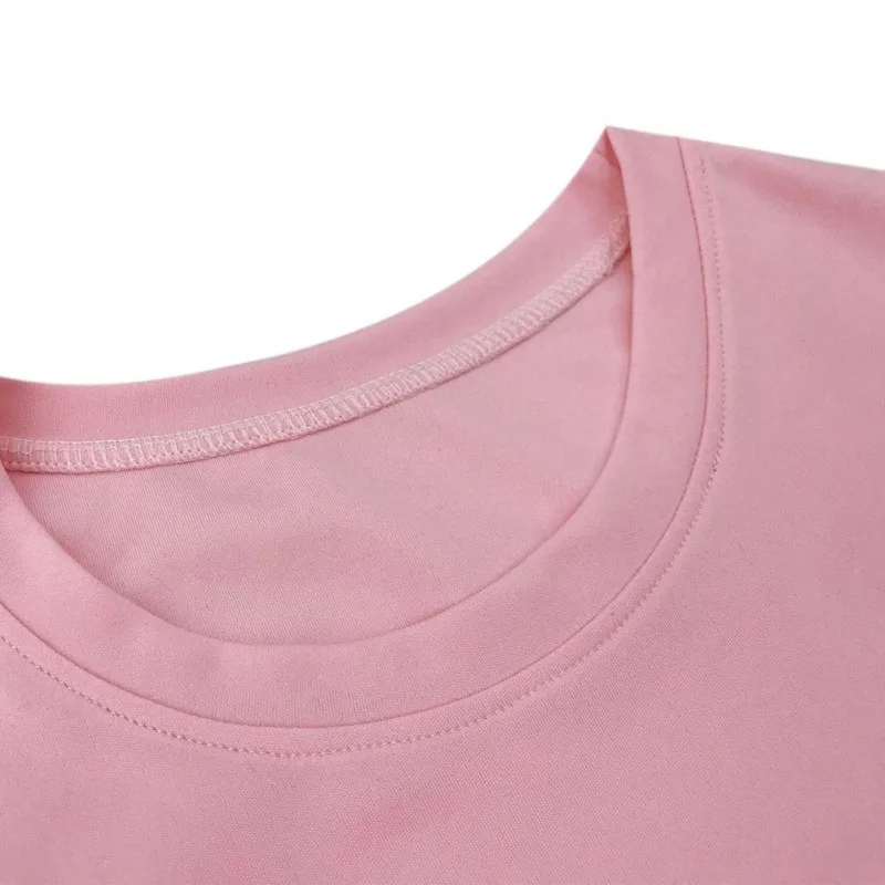 

Women's Dress Round Neck Simple Ruffled Drawstring Dresses Thin Long Sleeves Pink Europe And America Vestido De Mujer