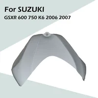 For SUZUKI GSXR 600 750 K6 2006 2007 Motorcycle Accessories Unpainted Fuel Tank Cover ABS Injection Fairing
