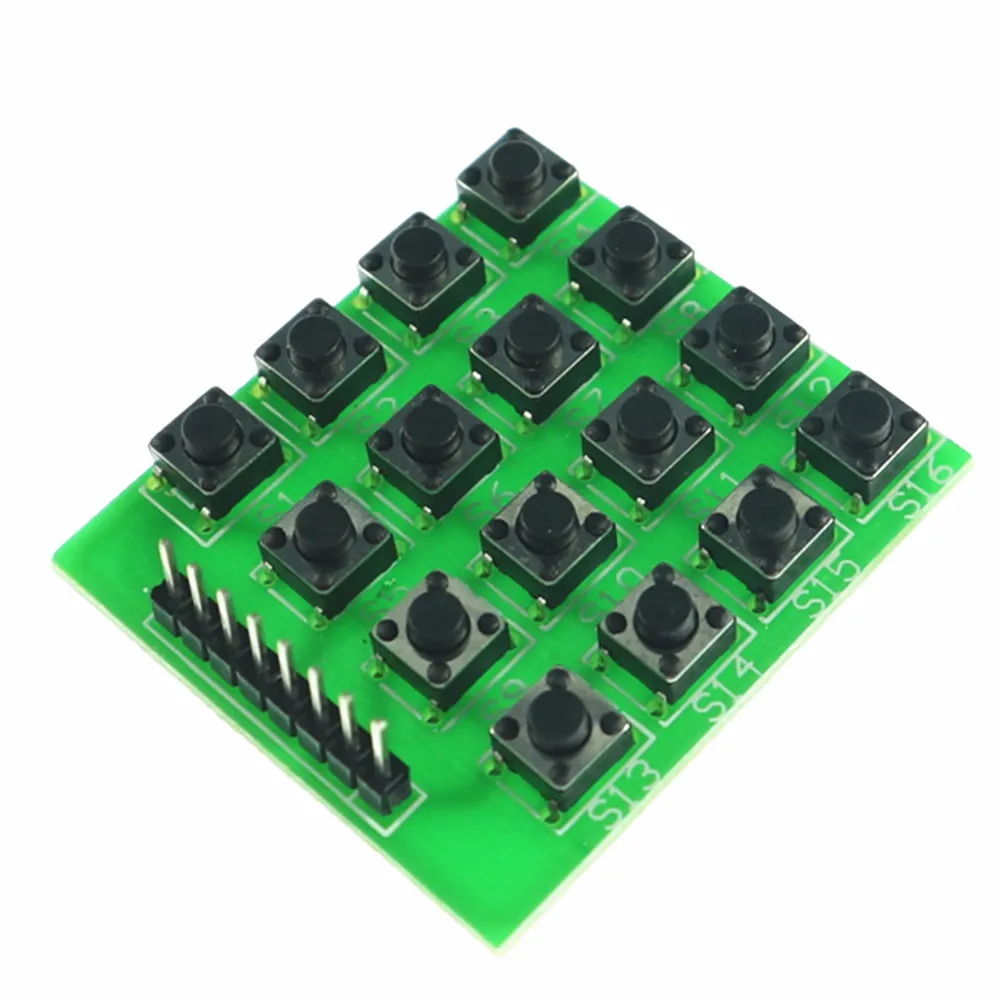 Матрица 8pin 4x4 4*4 16 кнопок клавиатура макетная плата модуль MCU для набора сделай сам