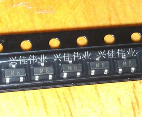 Оригинал 100 шт./S9015LT1 S9015 M6 SOT-23