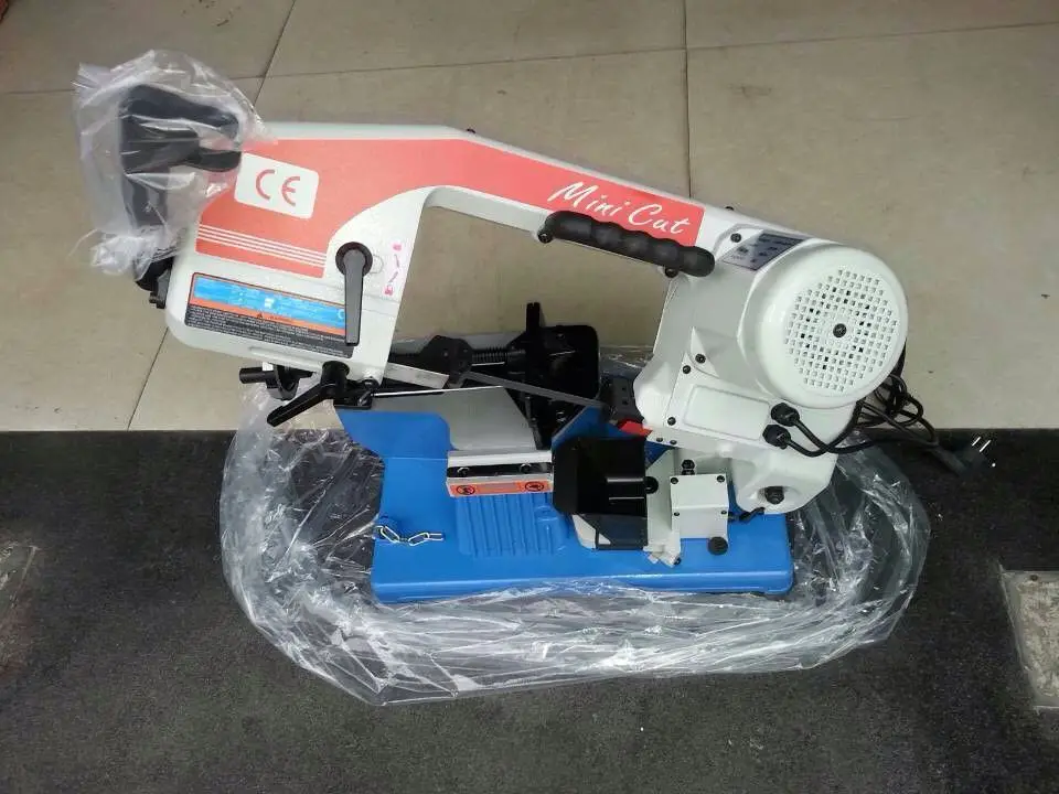 Ленточная Пильная машина 220 В 375 Вт ручная пила настольная маленькая малошумная с