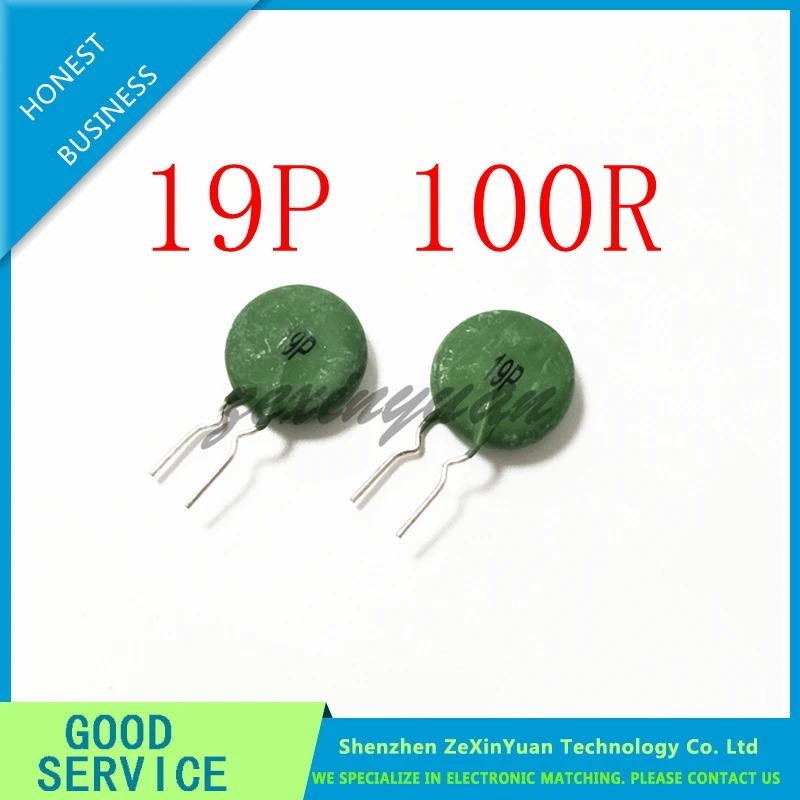 

2PCS PTC19P PTC-19P SY19P 19P 100R 2-контактный пусковой термистор инвертора, сварочный аппарат двойного напряжения, источник питания