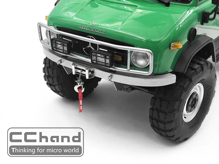 CChand металлический ранчо передний бампер для осевой SCX10 90075 UMG10 1/10 rc автомобиль