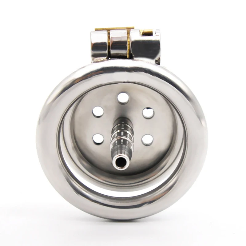 Супер Маленькая мужская клетка верности из нержавеющей стали устройство съемный