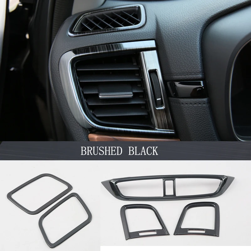 

Крышки пневматической панели для Honda CRV CR-V 2017 2018 2019 2020 L/R, решетка вентилятора, декоративная рамка, отделка, Аксессуары для салона автомобиля