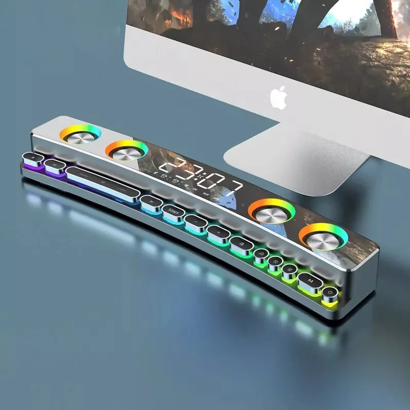 

SH39 Computer Audio Desktop Home Bluetooth Speaker Multimedia Gaming Game Subwoofer 3D Surround Small Home Desktop