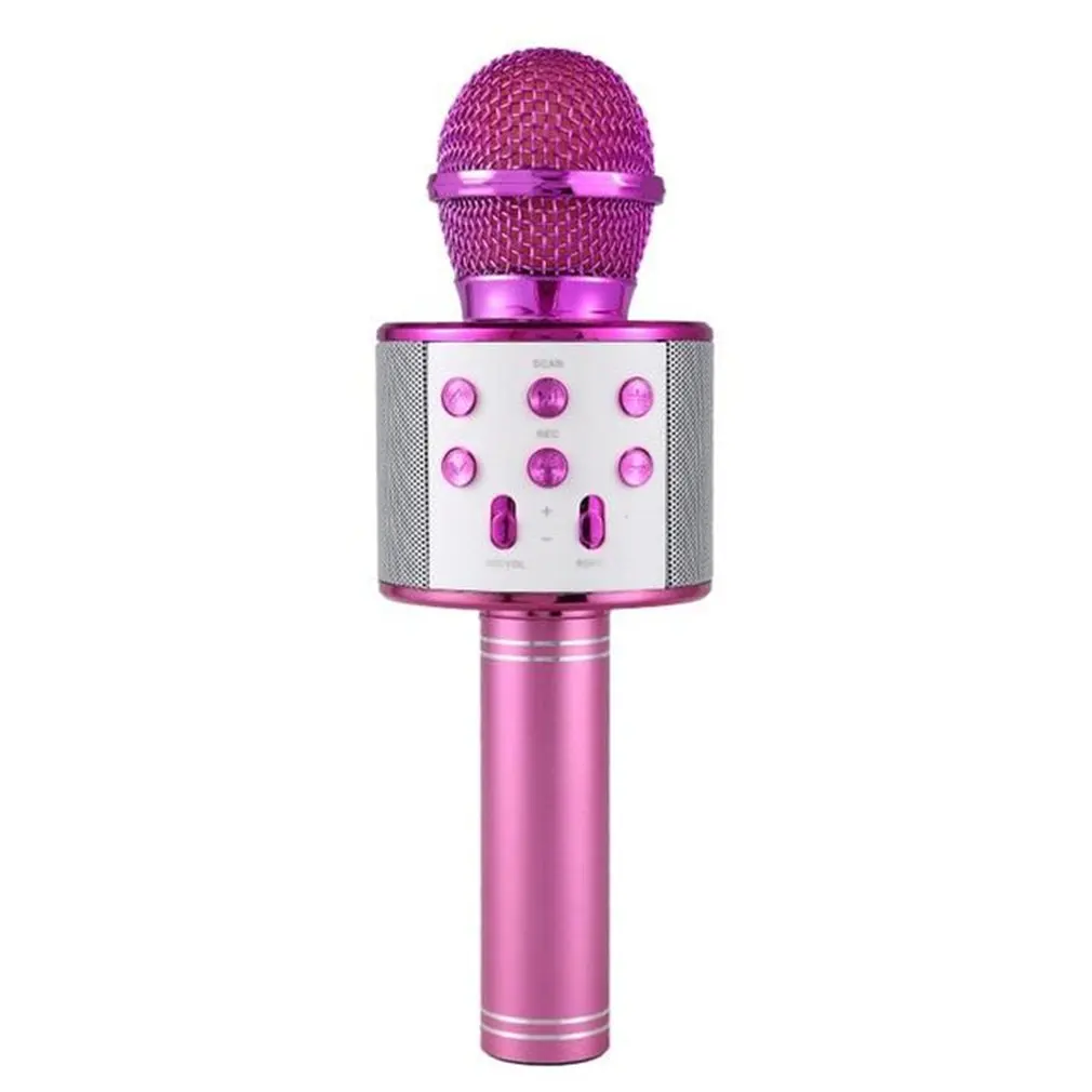 

KTV Wireless Karaoke Handheld Microphone USB Player Mic Speaker Portable Christmas Birthday Home Party