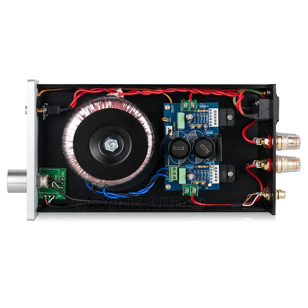 Douk аудио LM1875/LM3886 HiFi стерео усилитель мощности домашний аудио усилитель для пассивных динамиков