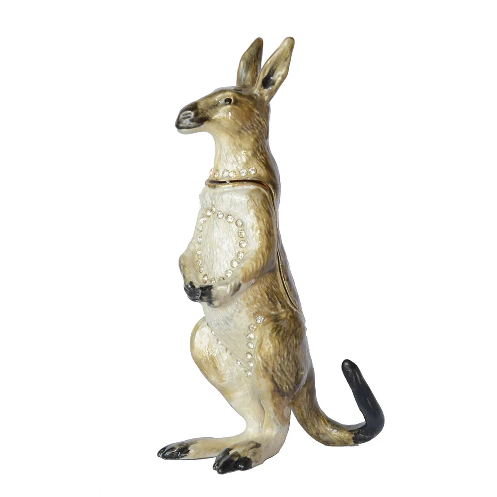 Коллекционные металлические статуи животных кенгуру|Бутылки банки и коробки| |