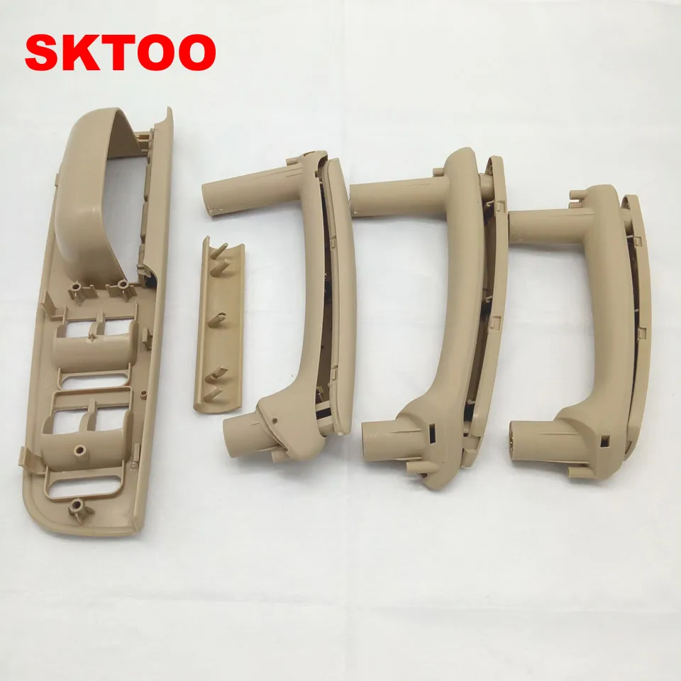 Внутренняя ручка двери SKTOO 8 шт./компл. бежевая с обшивкой для Volkswagen 1998-2005 Passat B5