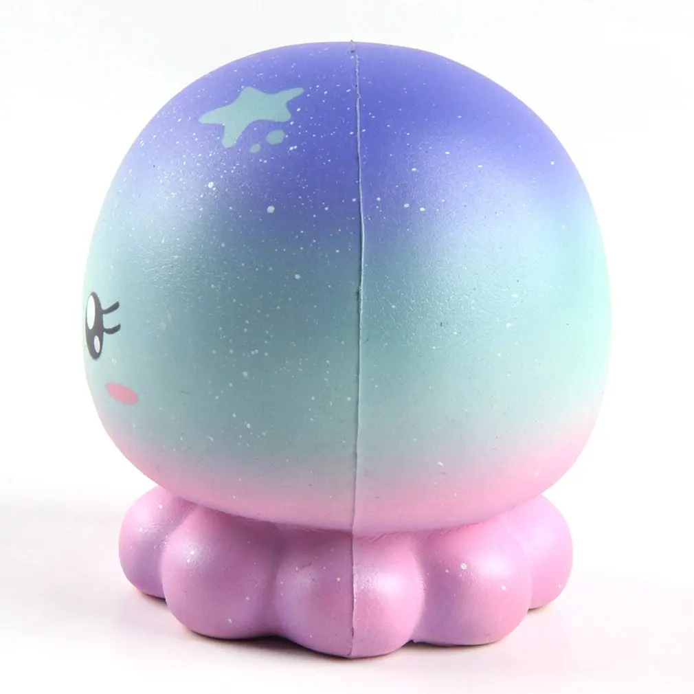 

Slime Toys Star Octopus Shape Squishy Slow Rising Squeeze Phone Straps Ballchains Decompression Toys Stress Ball