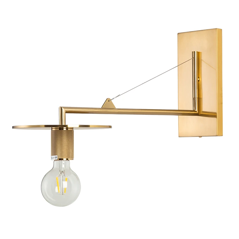 Lamparas Wandlamp скандинавский светодиодный настенный светильник для спальни