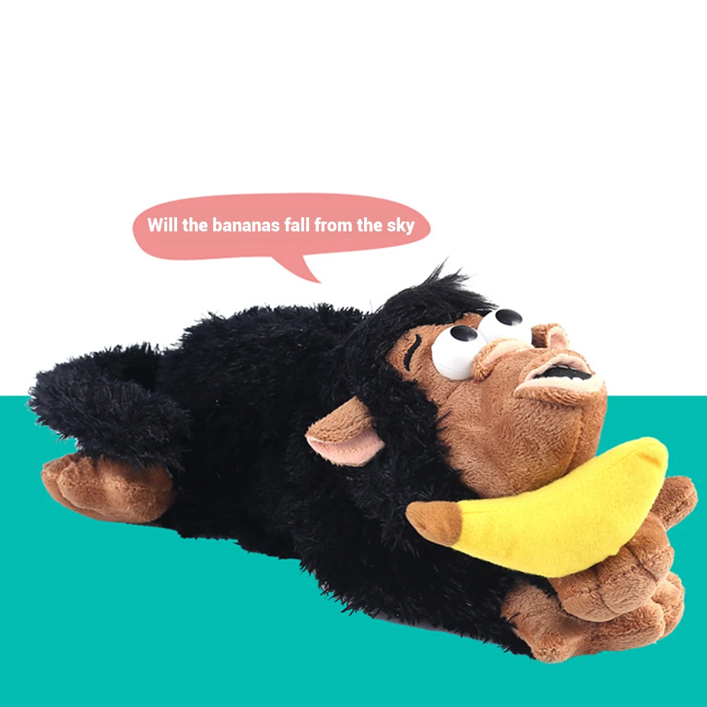Магнитный контроль забавная игрушка в виде обезьяны электрическая плюшевая