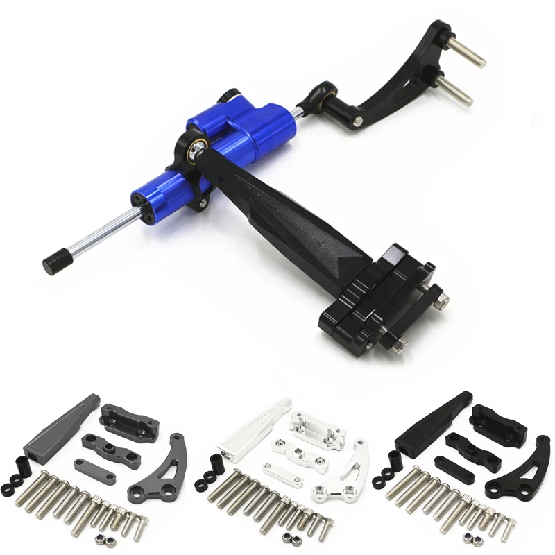 

Honda CB650F демпфер руля стабилизатор Монтажный кронштейн комплект для Honda CB650F Руль управления безопасности рулевой демпфер CB 650F