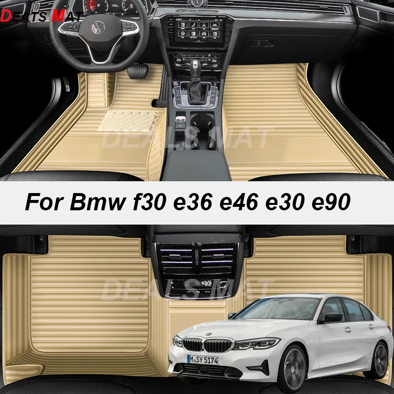 

Car Mats With Pockets Floor Carpet Rugs For Bmw f30 e36 e46 e30 e90 2008 2009 2010 2011 2012 2013 2014 2015 2017 accessories