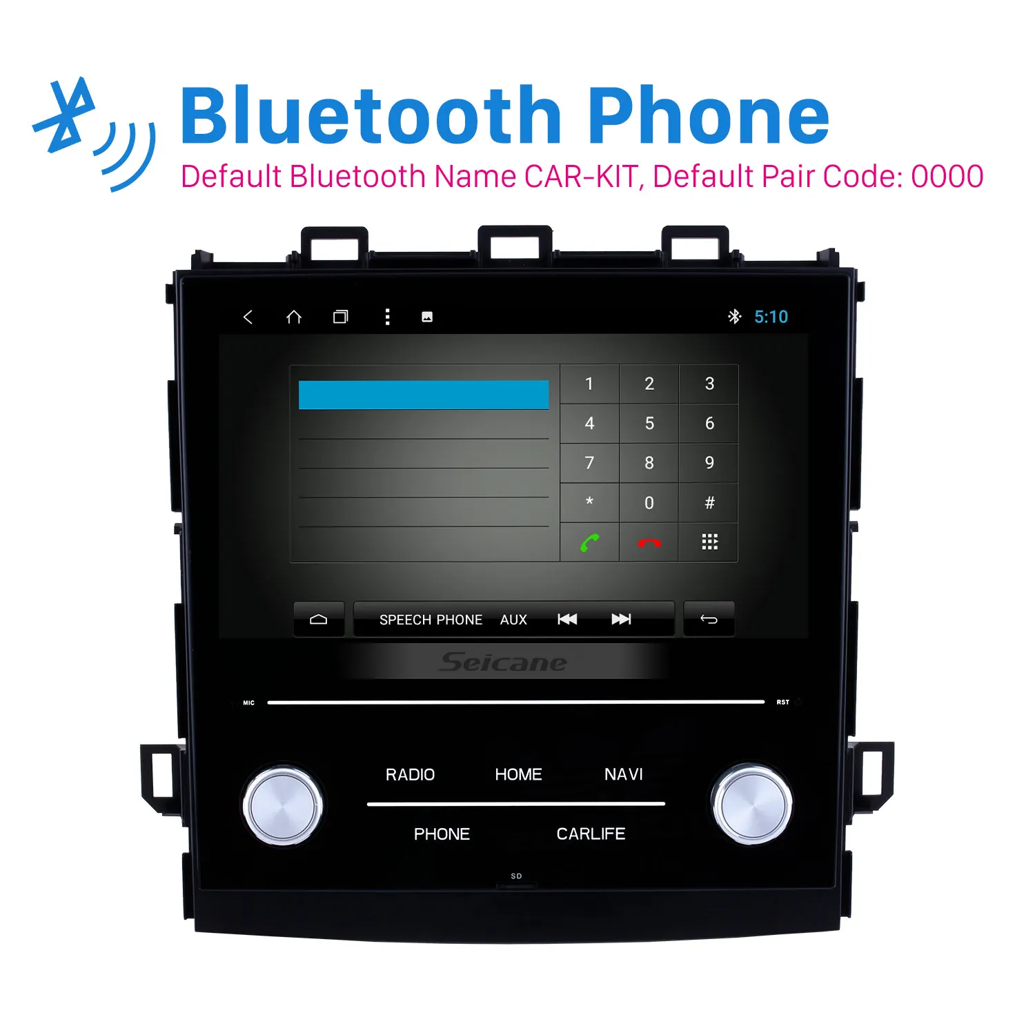 Автомагнитола 8 дюймов Android 1 GPS-навигация мультимедийный плеер для Subaru XV 2018