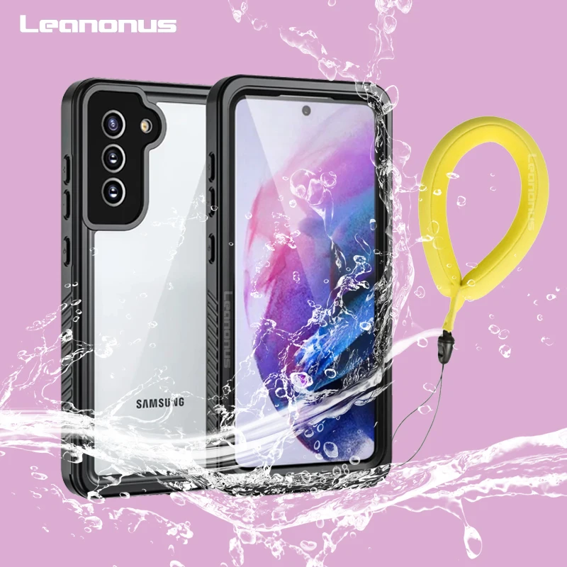 

Водонепроницаемый чехол для Samsung S21 FE, чехлы для ныряния и дайвинга, ударопрочный чехол с полным покрытием 360 градусов для Galaxy S21 Ultra, чехлы