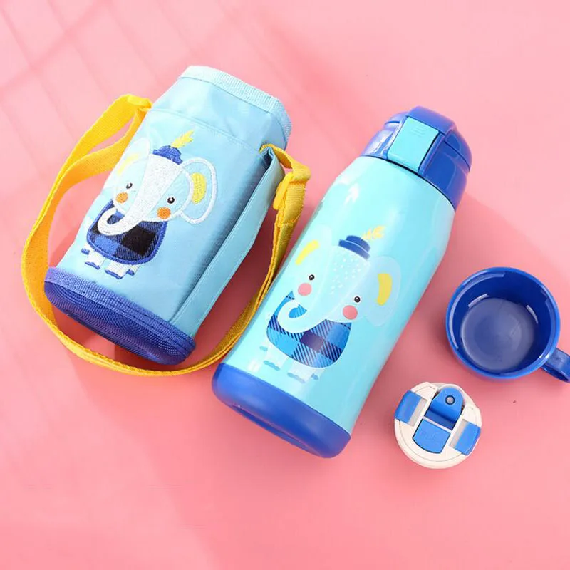 Детская Милая бутылка для воды портативная Спортивная питья герметичная