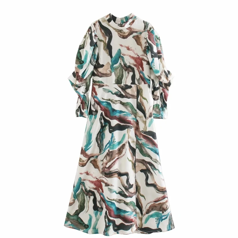 Новая женская обувь в винтажном стиле с воротником стойкой и принтом граффити