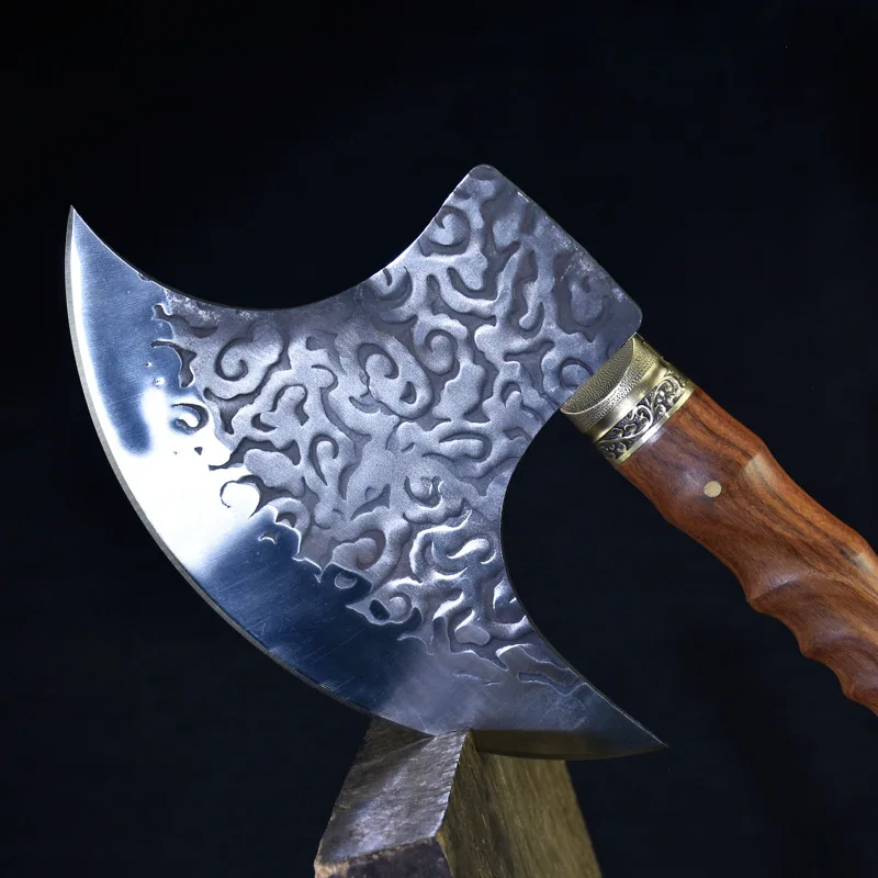 

Special Knife for Cutting Bones Longquan Hand-forged Kitchen Knife Sharp and Durable 3 Catties Cleaver Chef's Household Knife