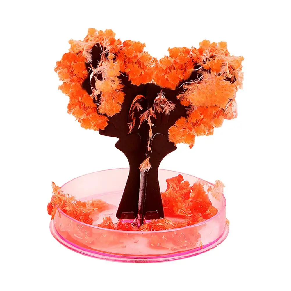 

Волшебное растущее бумажное дерево, набор для самостоятельного выращивания кристаллов, цветение за 25 часов, красочные и новые подарки для д...