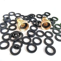 10pcs flat gaskets inner dia 3mm 32mm nbr rubber o rings anti oil seal washers black