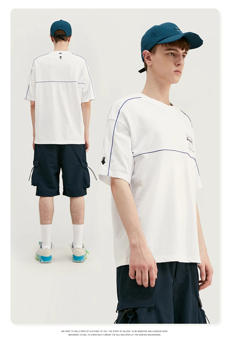 INFLATION хлопковая Мужская футболка, уличная одежда, camiseta hombre, футболка, Homme, свободная, хип-хоп, Harajuku, футболка 1066S20