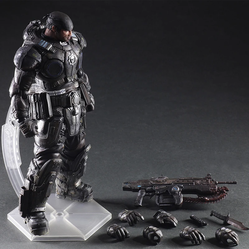 Новая игра Arts Kai PA Marcus Fenix geats Of War 3 Боевая машина Коллекционная модель игрушка 26