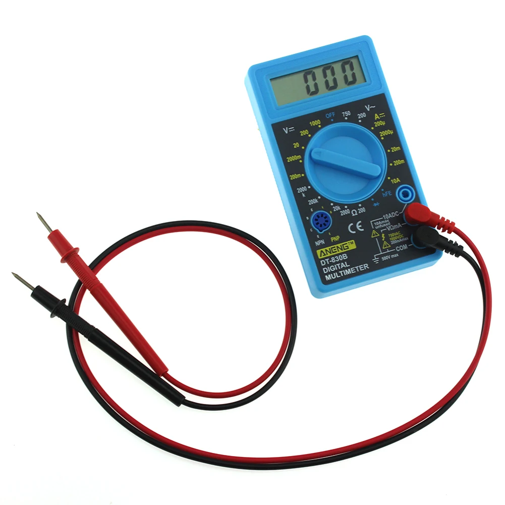 Цифровой мультиметр DT830B 750/1000 в вольтметр амперметр Омметр Измеритель