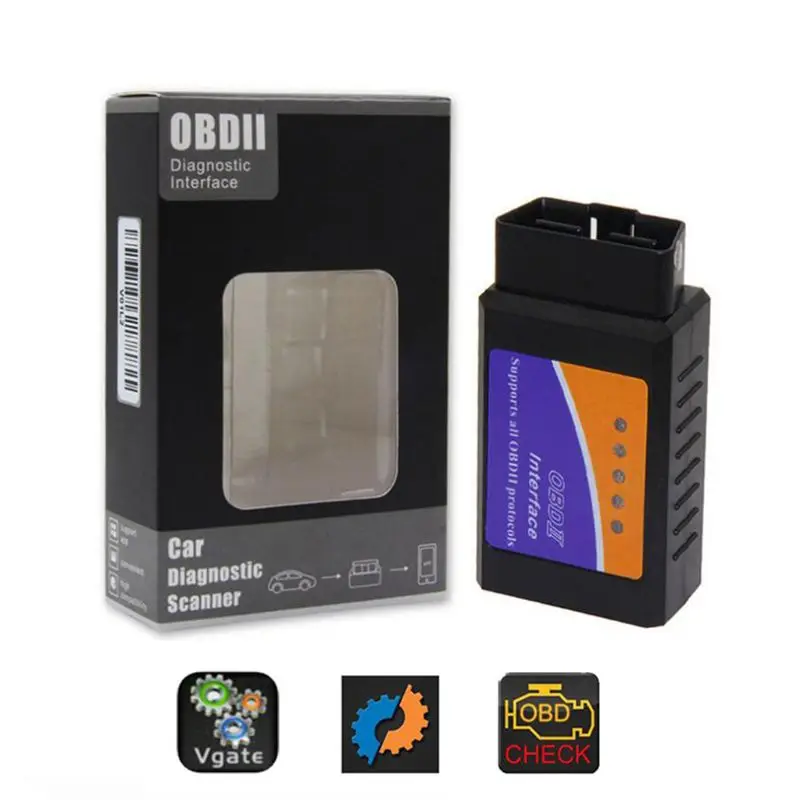 ELM327 V1.5 Поддержка bluetooth Android 16pin Obd2 автомобильный сканер автомобильный диагностический инструмент