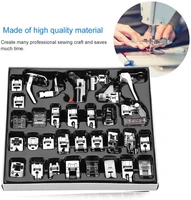 32pc set domestic sewing machine presser foot feet kit set multifunctional sewing machine accessories replacement parts