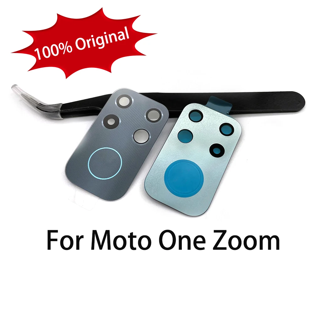 100% оригинальный объектив камеры закаленное стекло для Motorola Moto One Zoom Vision Camera Screen