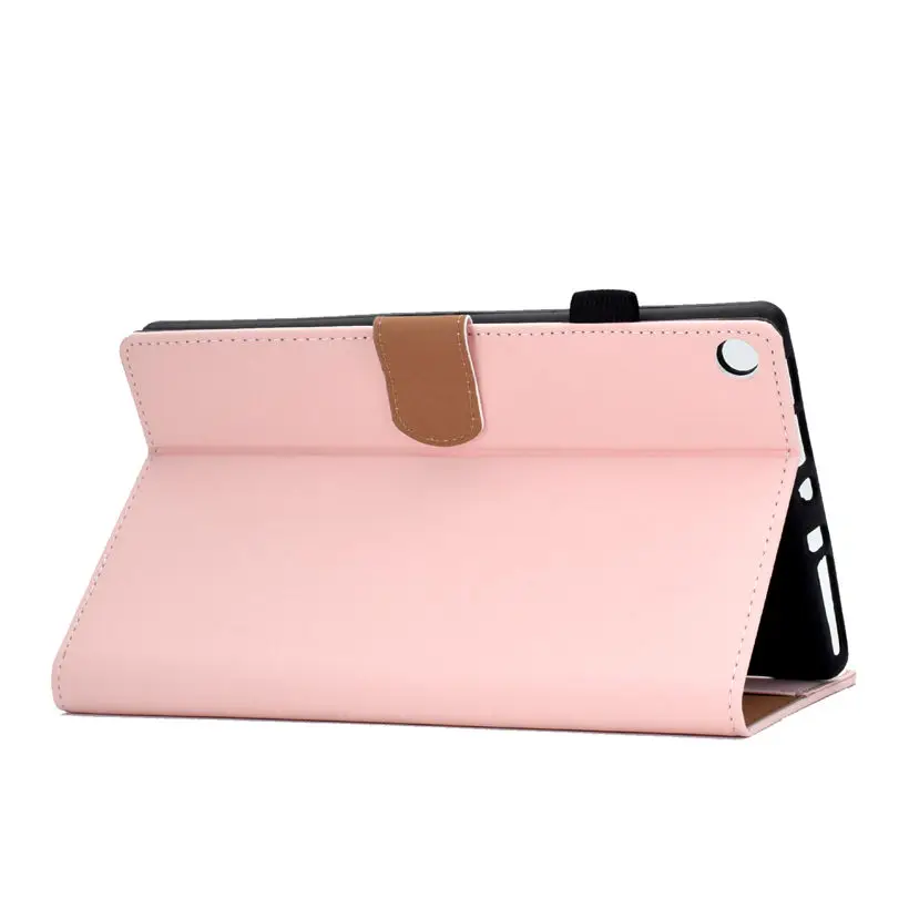 Чехол Funda для Amazon Kindle Fire HD8 HD 8 2017 2016 7th 6th Generation чехол с мультяшным принтом кота