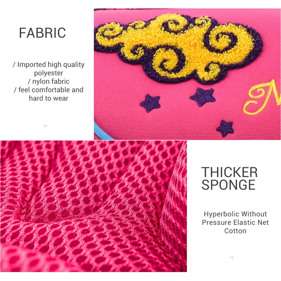 KH003 Kids 5-8 years 3D Orthopedic School Backpack For Girls Cartoon Swan School Bags Children Primary  Schoolbag Backpack