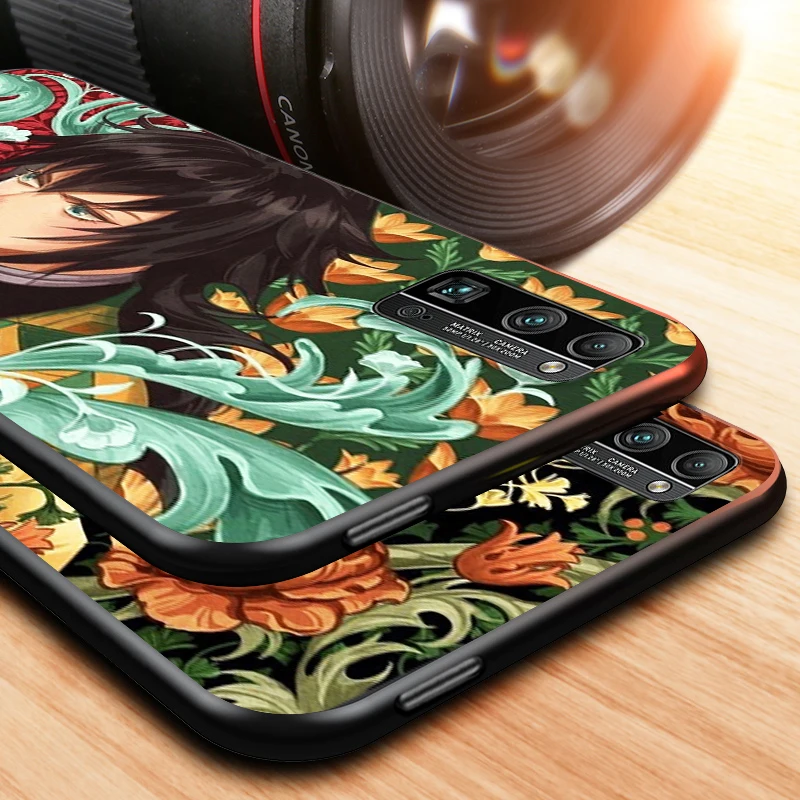 

Tanjirou Nezuko for Huawei Honor V30 20 Pro 20 10i X10 9S 9A 9C 9X 8X 10 9 Lite 8A 7C 7A Pro Black Phone Case