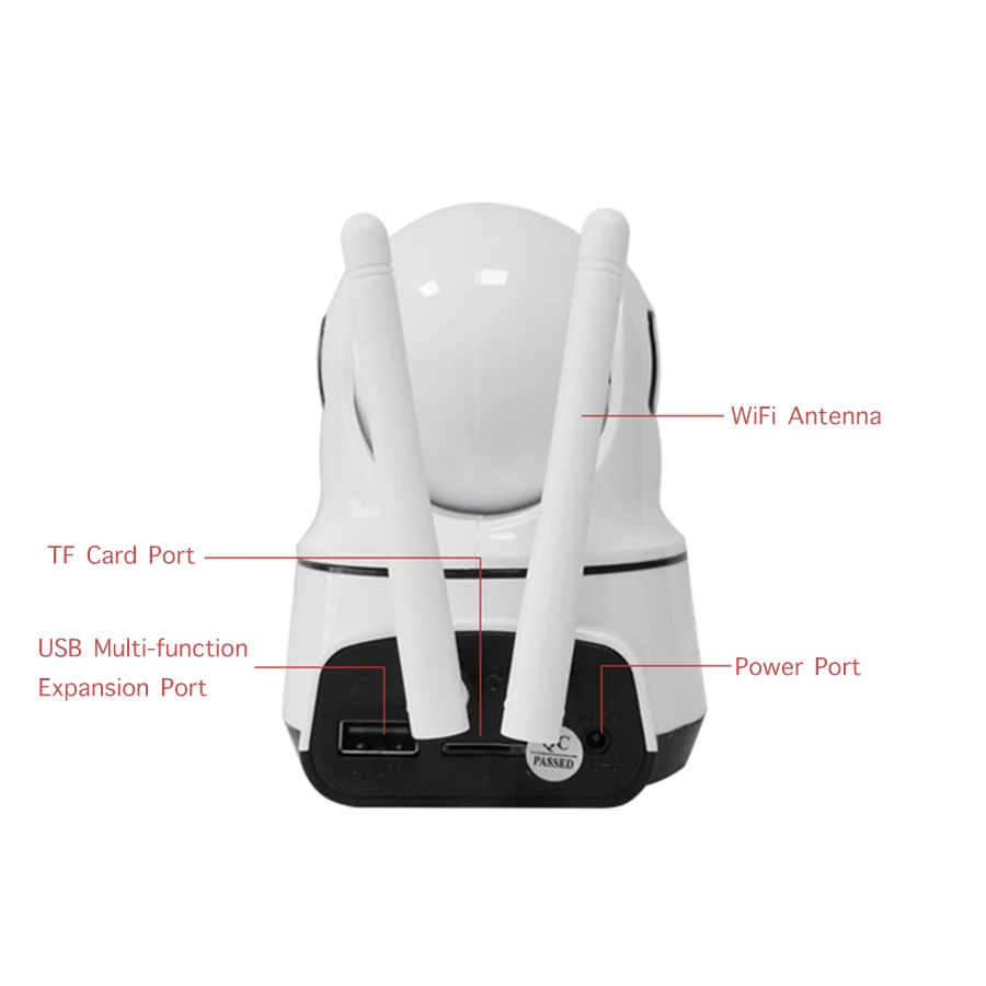 Ip-камера 1080 P, Wi-Fi, Full HD, МП, CCTV, видеонаблюдение, P2P, Домашняя безопасность, новинка, Wi-Fi, Радионяня, беспроводная камера, IR Cut TF