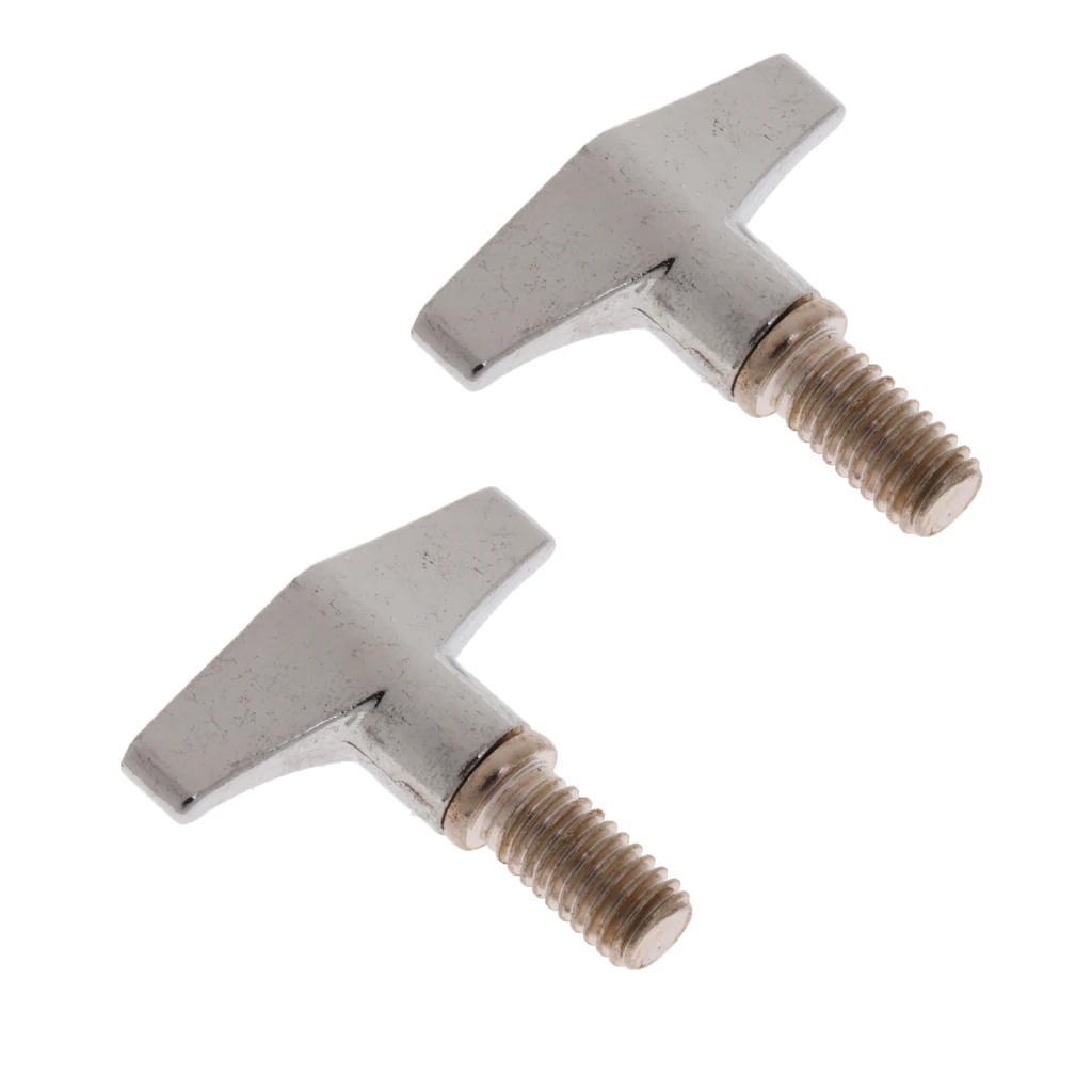 

8mm Cymbal Stand Wing Nut with 2 Screws for Drummer Stage Practice Parts