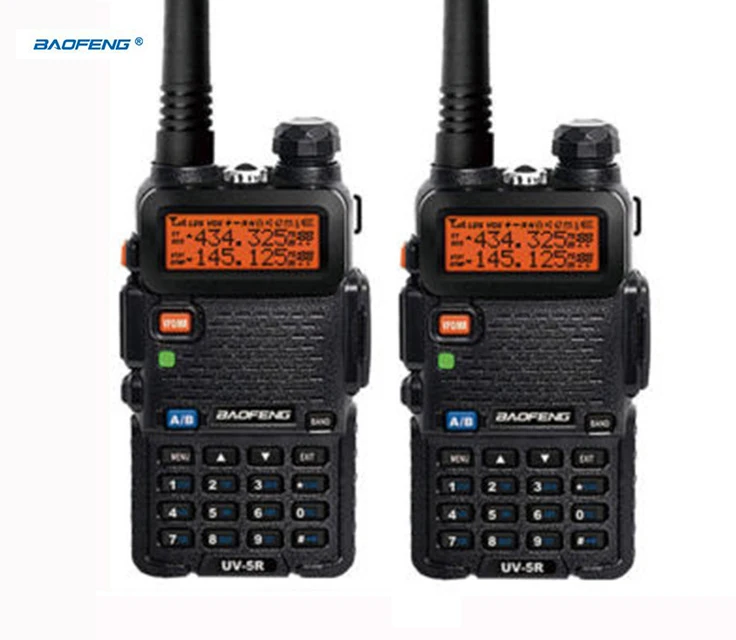 Ptt uv5r baofeng uv 5r mit headset uhf vhf marine cb radios kommunikation hf transceiver Tragbare zwei weg 2 stücke walkie-talkie
