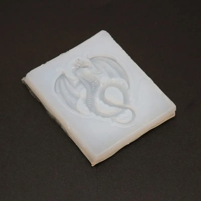 DIY 3D Животные летающий дракон силиконовая помадная форма Конфета из смолы