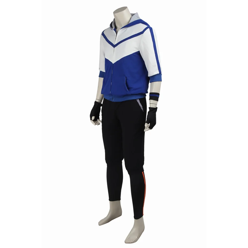Valor/Instinct/Mystic Team Trainer мужской костюм Pokemon Go Синий Косплей|Игровые костюмы| |