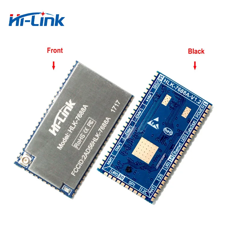 Бесплатная доставка модуль Wi-Fi Uart на Ethernet MT7688A Openwrt беспроводная передача 2 шт. 128