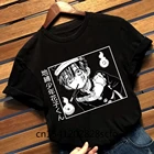 Аниме рубашка аниме унисекс футболка с коротким рукавом с принтом Ханако Кун унисекс Мужские и женские футболки с принтом