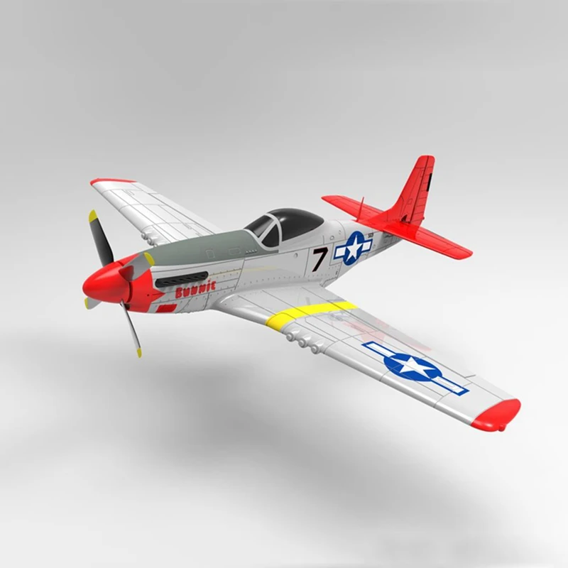 Электрический RC самолет Volantex 768 1 Mus & tang P51D 750 мм размах крыльев EPO Warbird Самолет RTF