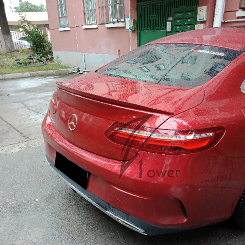 Спойлер для дверного купе Benz E class 2 грунтовка крыла автомобиля из АБС пластика и