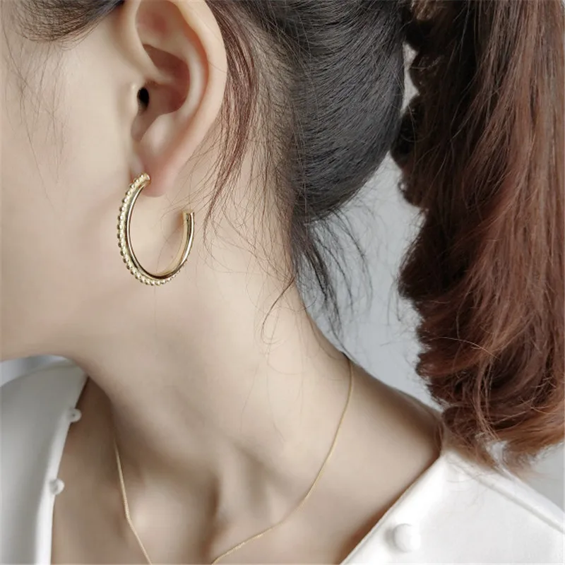 RUIYI реальные 925 стерлингового серебра для девочек в стиле панк Гипербола