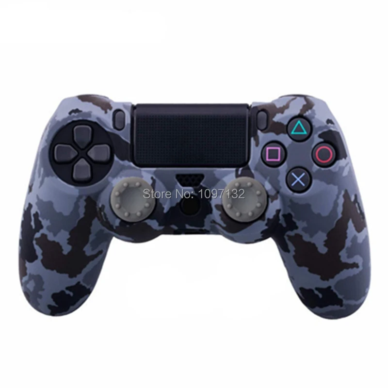 Защитный чехол для контроллера Sony Playstation 4 силиконовый камуфляжный геймпада Dualshock