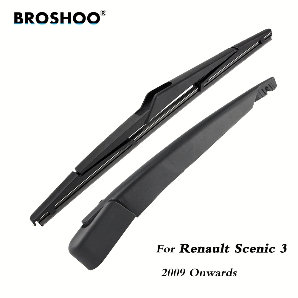BROSHOO Car Rear Wiper Blades Back Windscreen Wiper Arm For Renault Scenic 3 (2009 Onwards) 310mm,Windshield Auto Styling