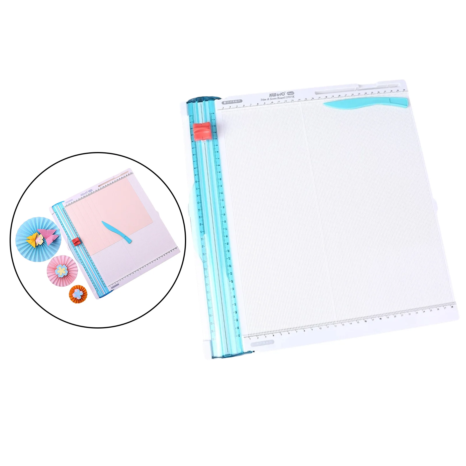 Paper Trimmer Scoring Board Cutting Mat Guide Craft Paper Gift Box Scorer
