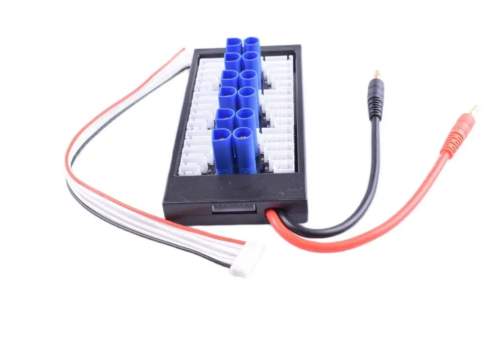 

2S-6S Parallel Charging Board for Lipos with EC5 Connectors for RC Accessory